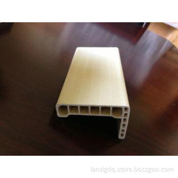 Hollow WPC Door Architrave , recycling Decorative Door Fram